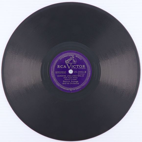 Bedrick Smeage - Sarah Polka / Red Apple Waltz - 1947 10" 78 rpm Record 25-2053 - Picture 4 of 16